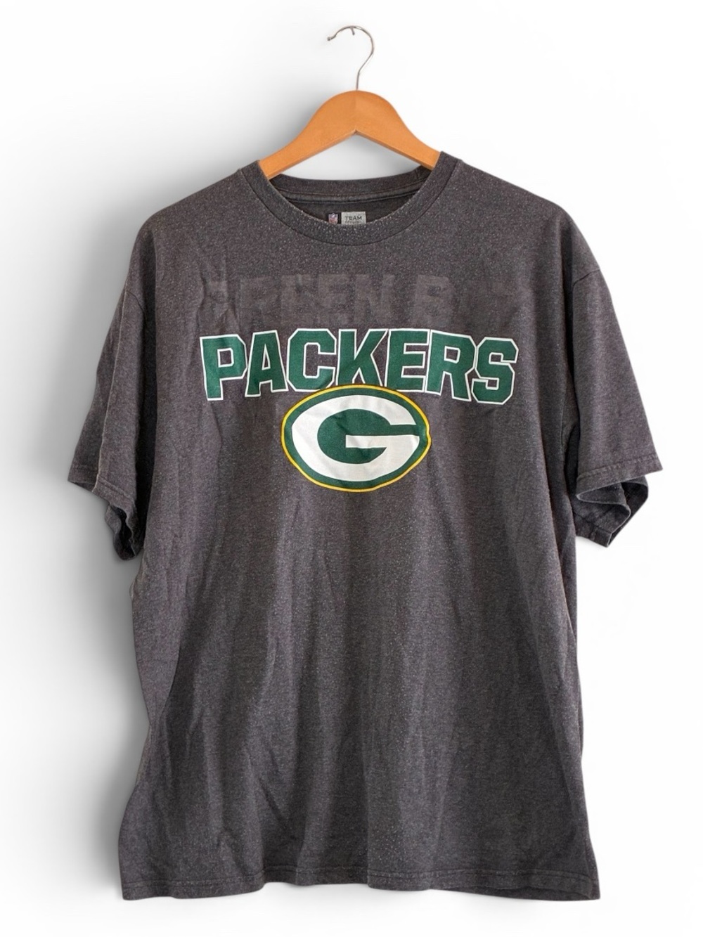 NFL | Licensed NFL Team apparel tee shirt gray Green Bay Packers size XL
